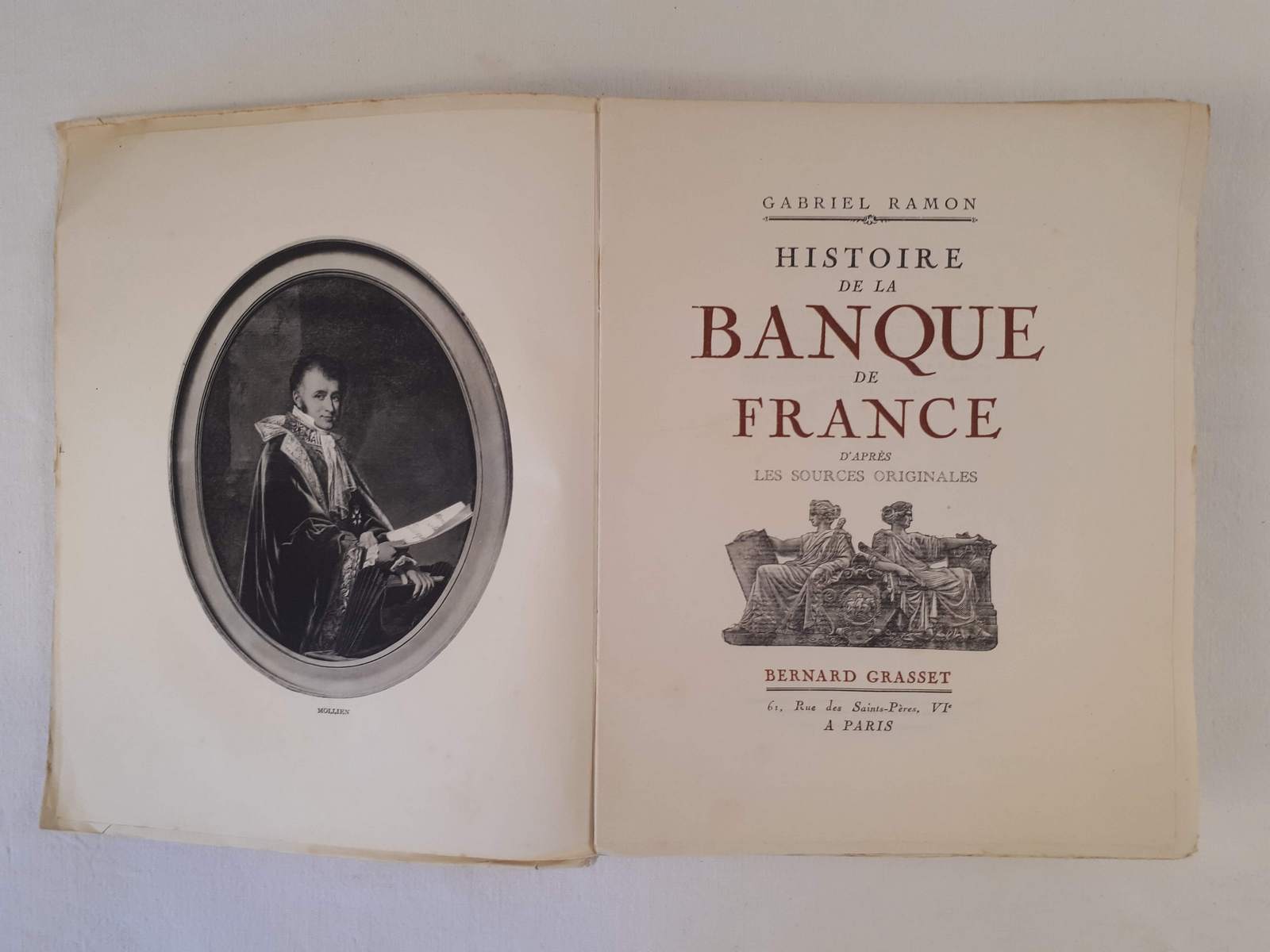 Histoire De La Banque De France D'après Les Sources Originales, Gabriel ...