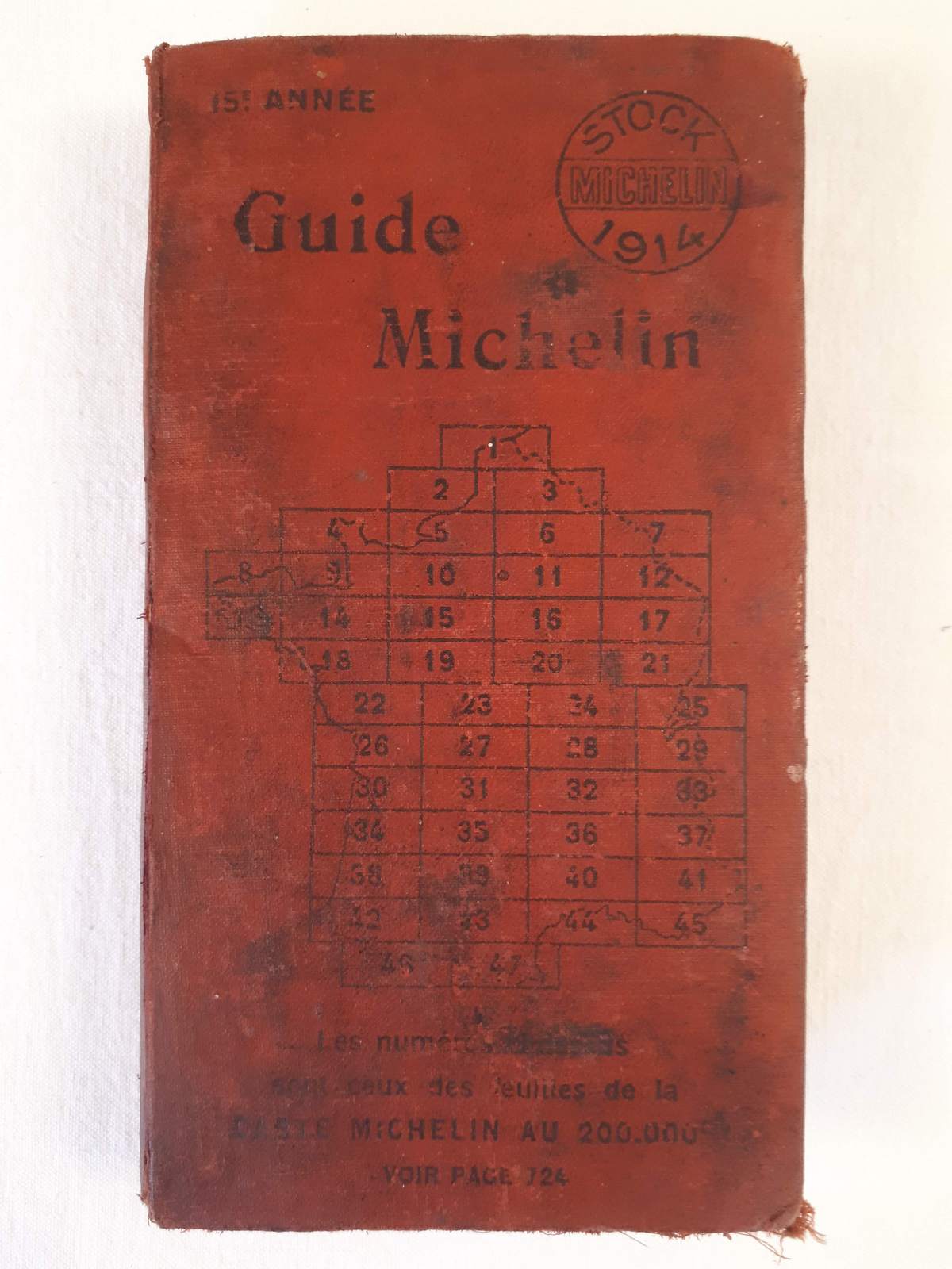 Guide Michelin France 1914 15e Ann e Le Coin De L e Chineur