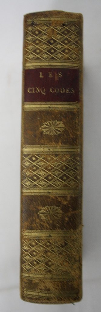 LES CINQ CODES DE L EMPIRE FRANCAIS, 1811 Codes de l'empire Français,Napoléon,