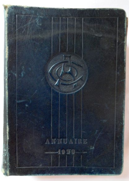 Ancien Annuaire 1929 Éditions CH.Hirvyl à Angers