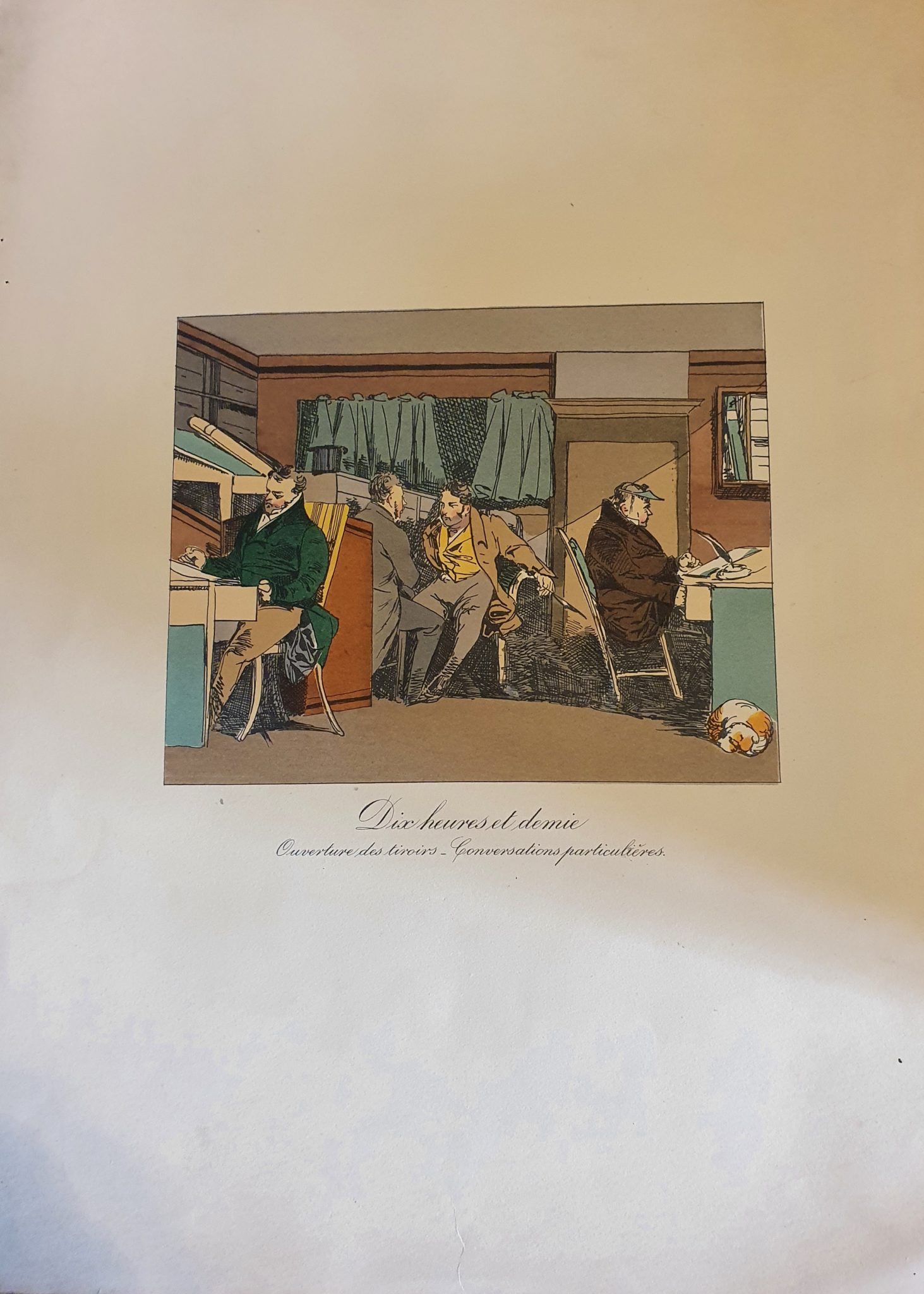 Image of Garçon de bureau, illustration de « Moeurs Administratives, Dessinées d'Après Nature » by Monnier, Henri Bonaventure (1799-1877