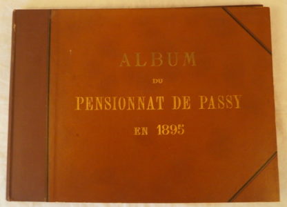 Album du Pensionnat de Passy en 1895