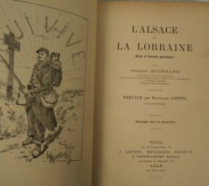 François Bournand, l'Alsace et la Lorraine
