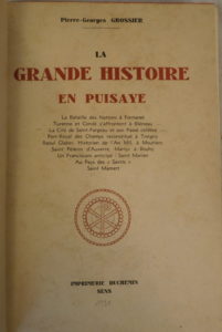 Pierre- Georges Grossier, la grande histoire en puisaye