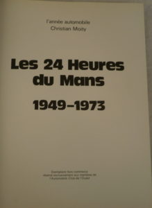 Les 24 heures du Mans, 1949-1973