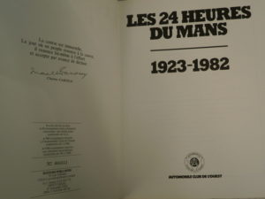 Les 24 heurs du Mans, 1923-1982, Geo Ham