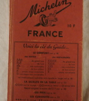 Guide, Michelin, France 1964