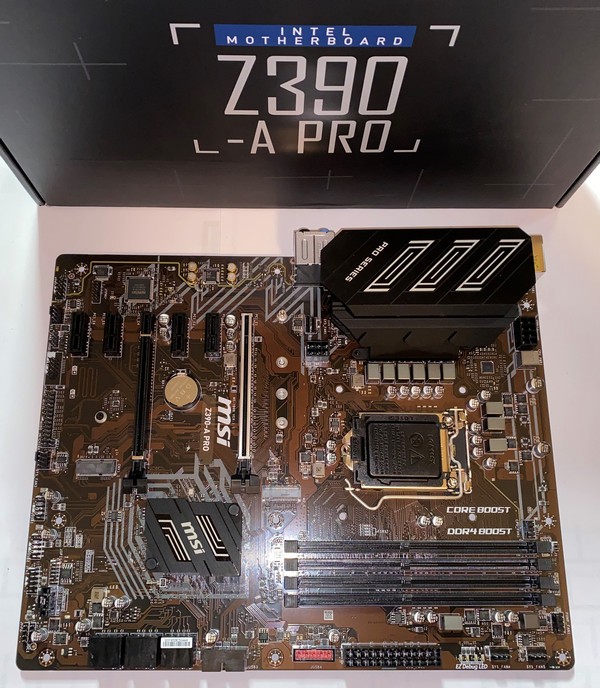 Carte mère Intel MSI Z390-A PRO - Le Coin de l'e-Chineur