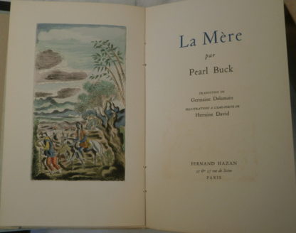 La Mère, Pearl Buck, Hermine David