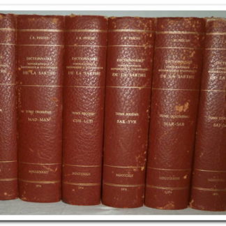 Dictionnaire topographique Historique et Statistique de la Sarthe.