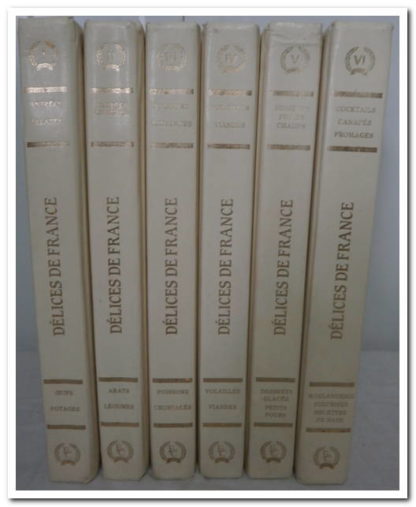 Délices de France - 5 tomes (6 volumes) - Tomes 1+2+3+4+5+6.