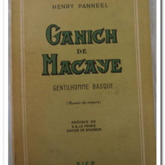 CANICH DE MACAYE - GENTILHOMME Basque.