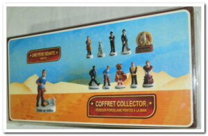 Coffret collector 11 fèves les aventures de Tintin.