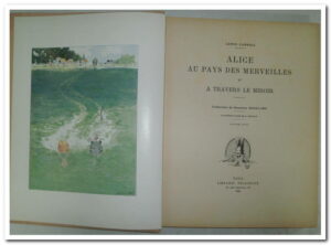 ALICE AUX PAYS DES MERVEILLES - CARROLL LEWIS.