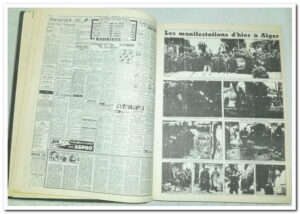 RECUEIL DES JOURNAUX d’Algérie - SÉLECTION DU 2 NOVEMBRE 1954 AU 4 JUILLET 1962 - TOME 1.