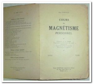 Cours de magnétisme expérimental - HENRI DURVILLE.