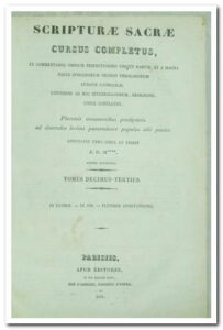 Scripturae sacrae - cursurs completus.