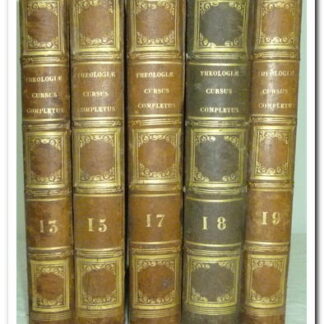 Theologiae Cursus completus - J.P. Migne.