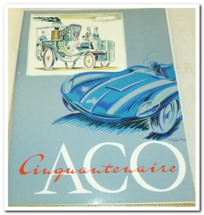 Cinquantenaire de l'Automobile Club de l'Ouest 1906-1956 - Collectif.