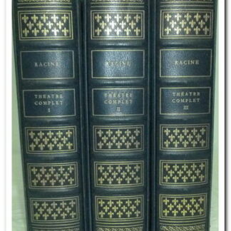 Théâtre Complet De Racine En 3 Volumes - GIRAUDOUX JEAN/BARRAULT JEAN-LOUIS/DE LACRETELLE