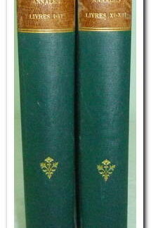 Cornelii Taciti Opera. Œuvres de Tacite : tomes 1 et 2