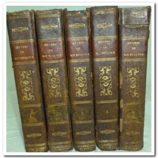 ŒUVRES COMPLÈTES DE BOURDALOUE DE LA COMPAGNIE - BOURDALOUE