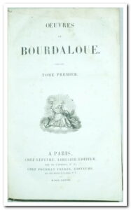 ŒUVRES COMPLÈTES DE BOURDALOUE DE LA COMPAGNIE - BOURDALOUE