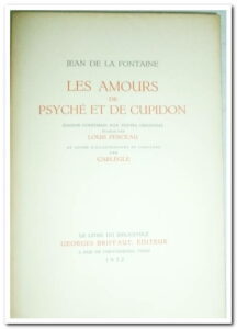 Les amours de psyché et de cupidon - jean de la fontaine.