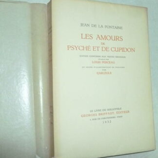 Les amours de psyché et de cupidon - jean de la fontaine.