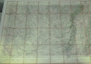 France Vélocipédique et Touriste. Nancy. Carte Touriste de France. Dressée avec le concours du Touring-Club de France.