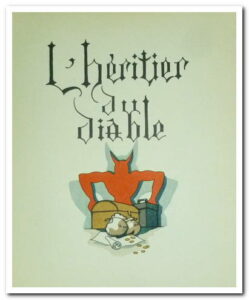 Honoré de Balzac - L’HÉRITIER DU DIABLE 1926.