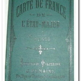 Carte d’État-major N°69. Nancy.
