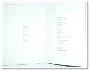 L'Instant du givre. CADOU Hélène