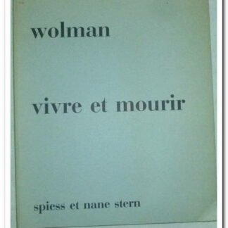Vivre et mourir. Introduction et séparation du mot