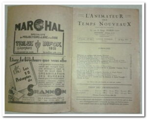 L'ANIMATEUR DES TEMPS NOUVEAUX N° 263 - COLLECTIF