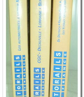 Autorails de France 3Tomes - Yves Broncard