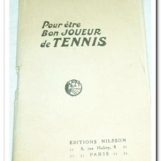 Le TENNIS - Suzanne LENGLEN