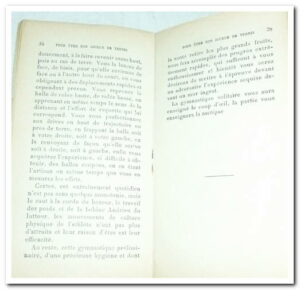 Le TENNIS - Suzanne LENGLEN