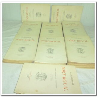 Port-Royal (9 Tomes - Complet) SAINTE-BEUVE, C. A.